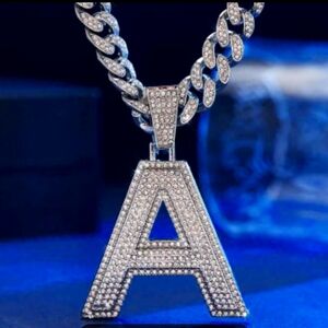 Customized Initial Letter Necklace